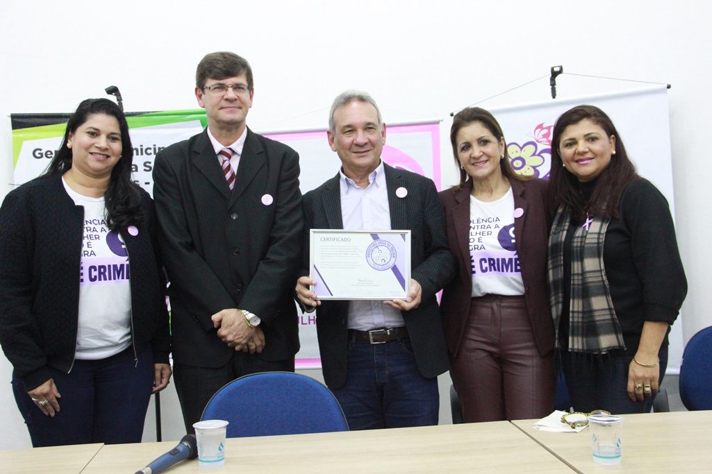 Campanha Agosto Lilás foi lançada em Naviraí