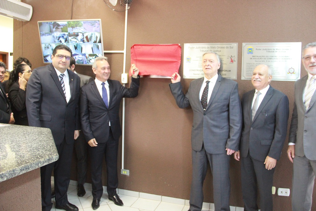 Prefeito participa de Solenidade de Instalação da 2ª Vara Criminal de Naviraí