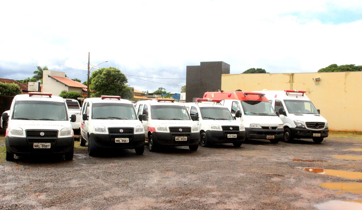 Veículos e ambulâncias da frota da saúde recebem manutenção