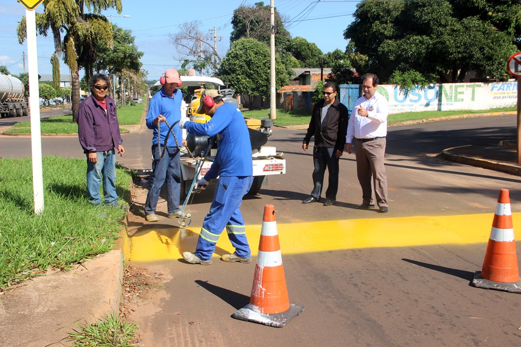 Prefeitura de Naviraí intensifica ações no trânsito durante o Maio Amarelo