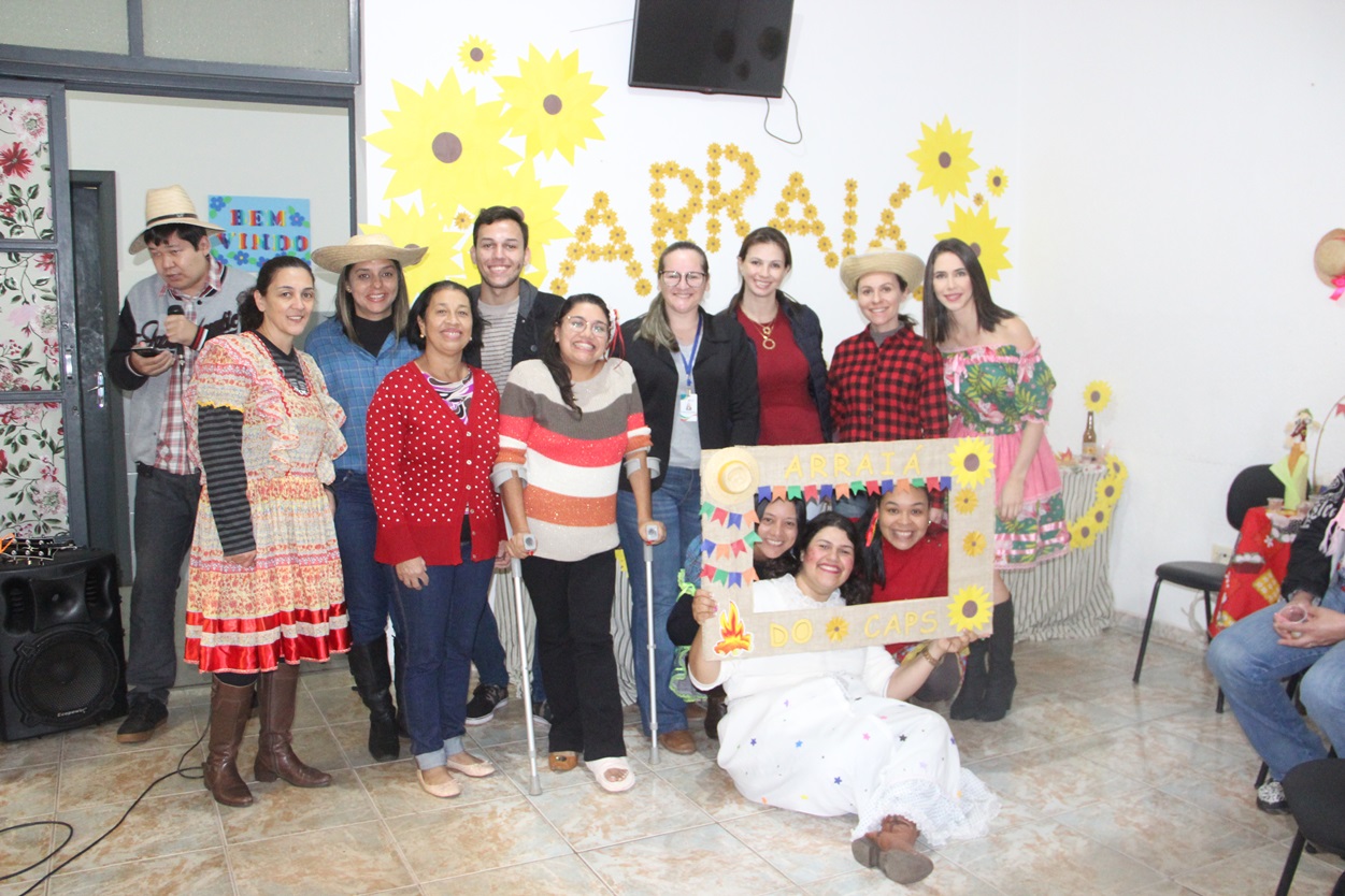 Pacientes do CAPS participam de Festa Junina