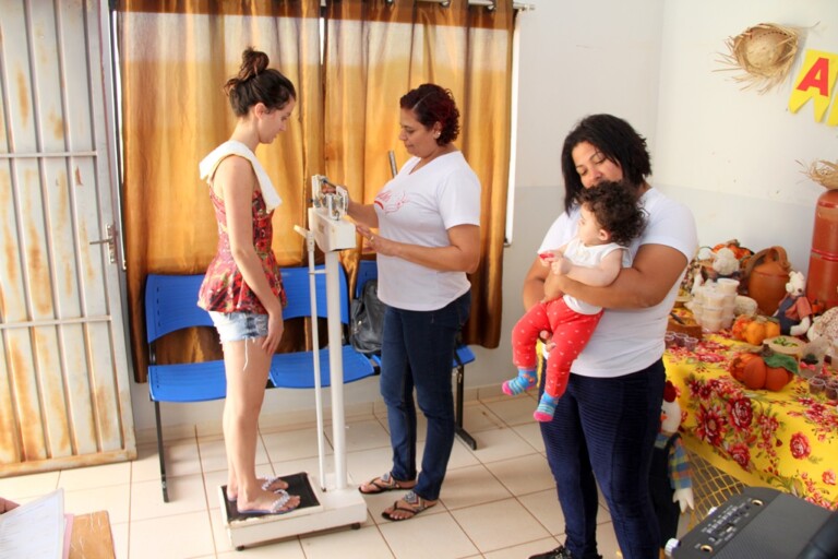 Unidade Saúde Vila Nova realiza evento com crianças e famílias do Bolsa Família