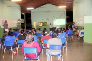 Foto: Palestra Quebrando o Silêncio da Igreja Adventista foi realizada na Escola José Carlos da Silva, 2019 - André Almeida/Assessoria de Imprensa