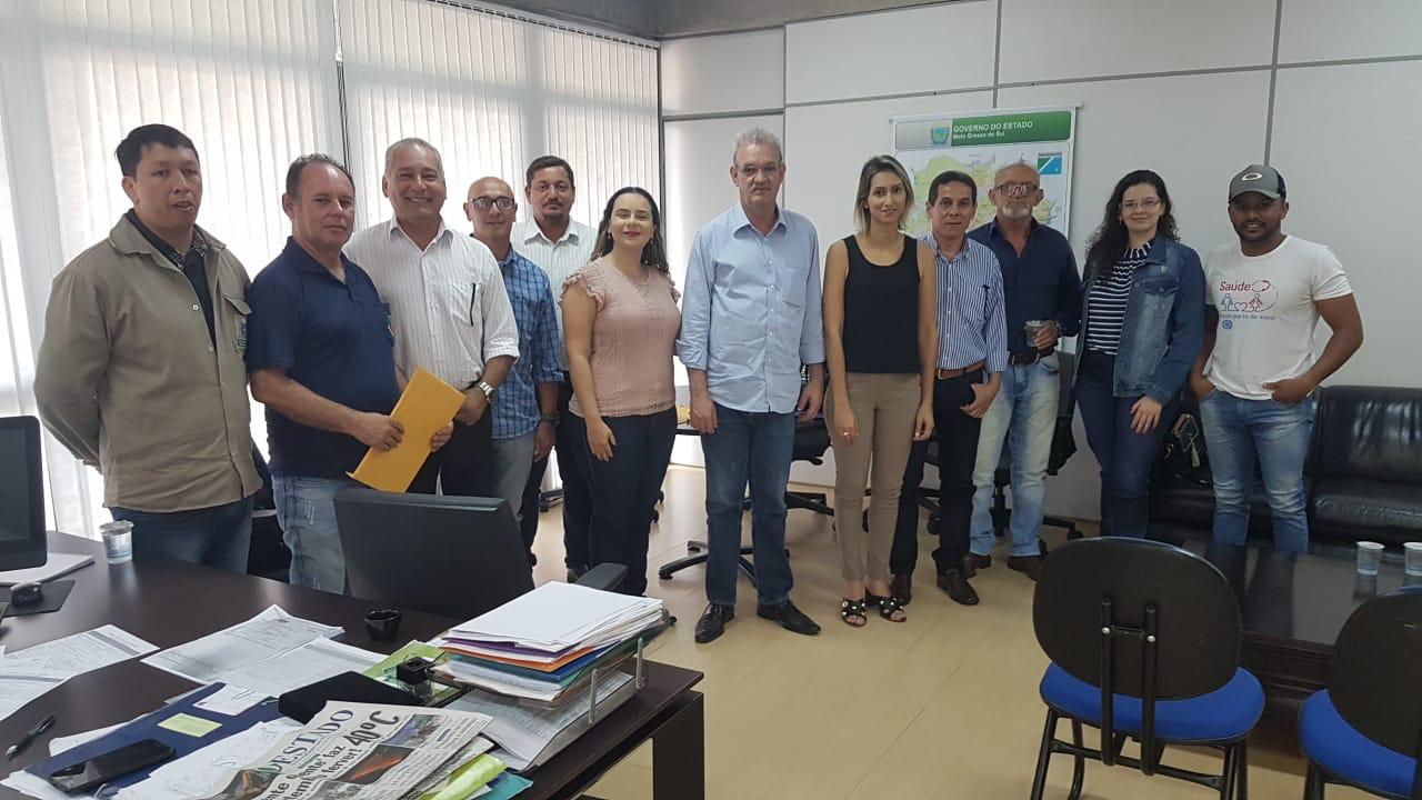 Coordenadores municipais de vetores se reúnem com Secretário de Saúde do MS na Capital