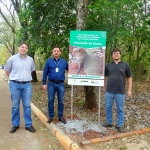 Foto: Parque Cumandaí ganha placas indicativas por meio de parceria com JBS Couros, 2019 - André Almeida/Assessoria de Imprensa
