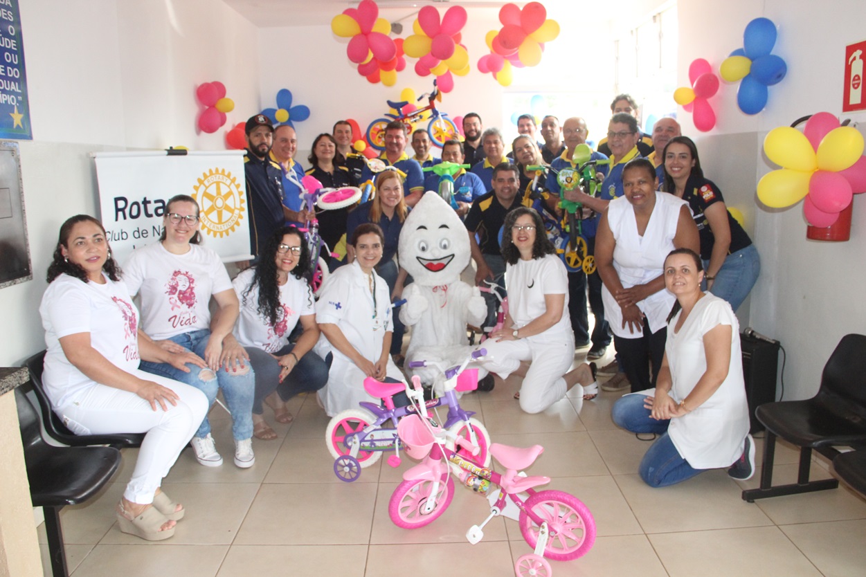Gerência de Saúde e Rotarianos realizaram dia D da vacina contra sarampo