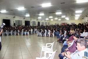 Foto: Proerd em parceria com a Educação do município formou mais de 360 alunos, 2019 - André Almeida/Assessoria de Imprensa