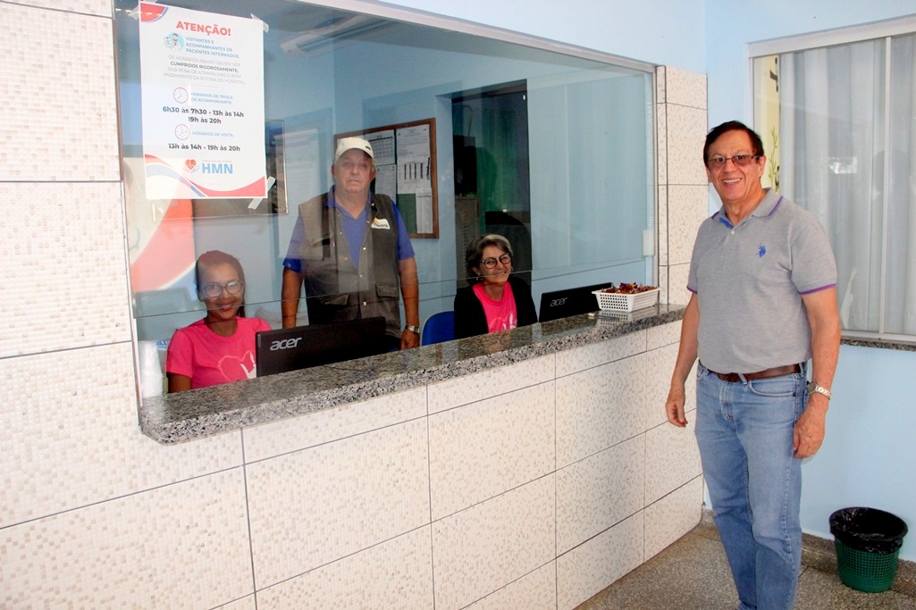 Hospital Municipal recebe ação de parceiros voluntários