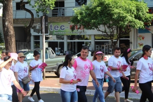 Foto: Navirai realiza a Caminhada “Celebre a Vida pela Conscientização à Prevenção ao Câncer de Mama e Uterino”, 2019 - André Almeida/Assessoria de Imprensa