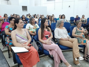 Foto: Professores da Reme de Naviraí concluem capacitação de pedagogia sistêmica, 2019 - André Almeida/Assessoria de Imprensa