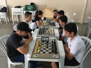Foto: Competição de Xadrez foi sucesso na última ultima segunda-feira (02), 2019 - André Almeida/Assessoria de Imprensa