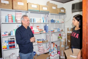 Foto: Prefeito Izauri visita novas instalações da Farmácia Municipal em novo endereço, 2019 - André Almeida/Assessoria de Imprensa
