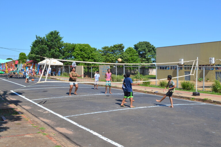 Prefeitura inicia o calendário esportivo com Rua de Lazer e Esporte no bairro Boa Vista
