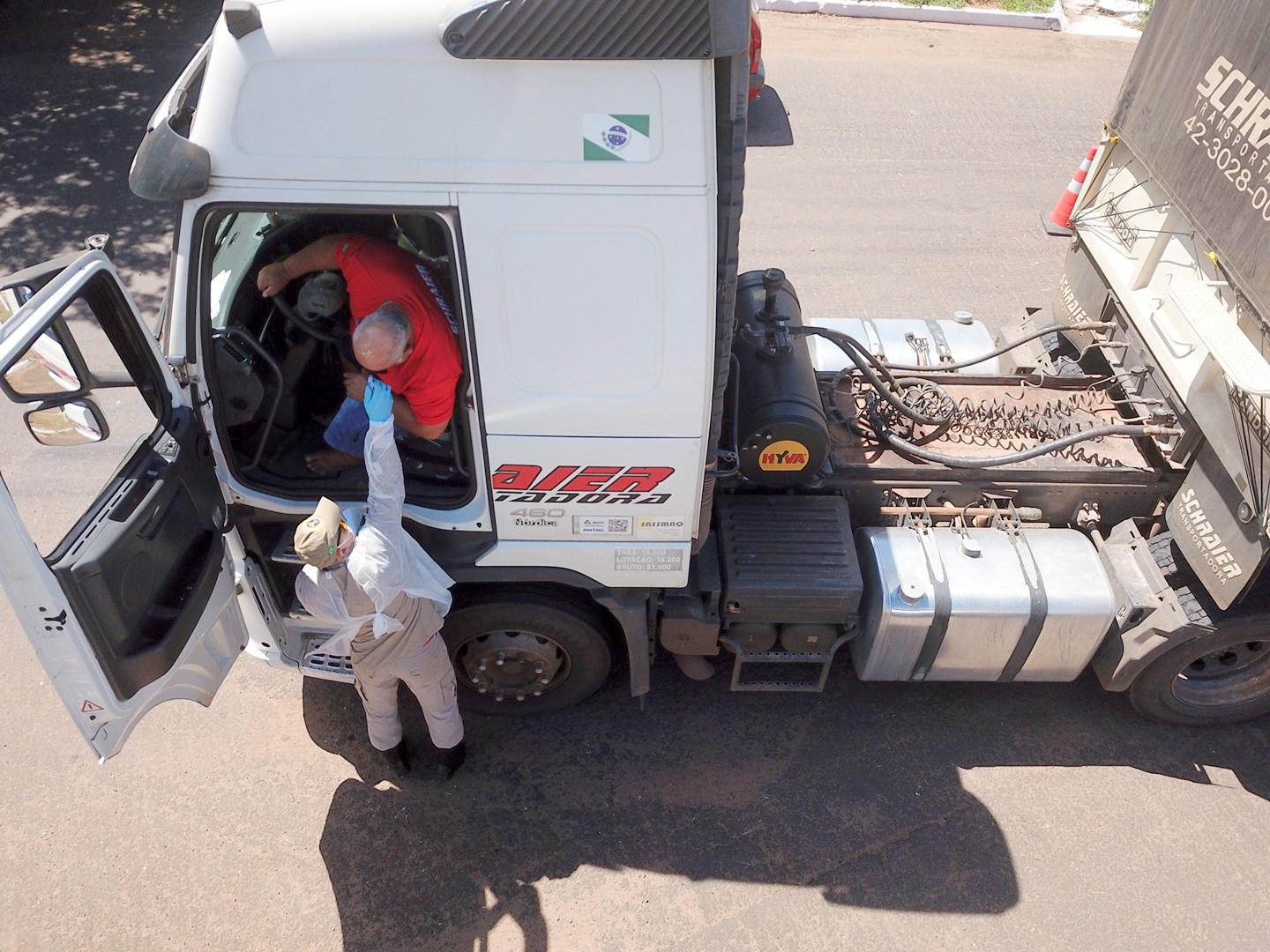 Barreira sanitária no município de Naviraí começa a funcionar no Posto Fiscal na BR-487 Barreira sanitária no município de Naviraí começa a funcionar no Posto Fiscal na BR-487