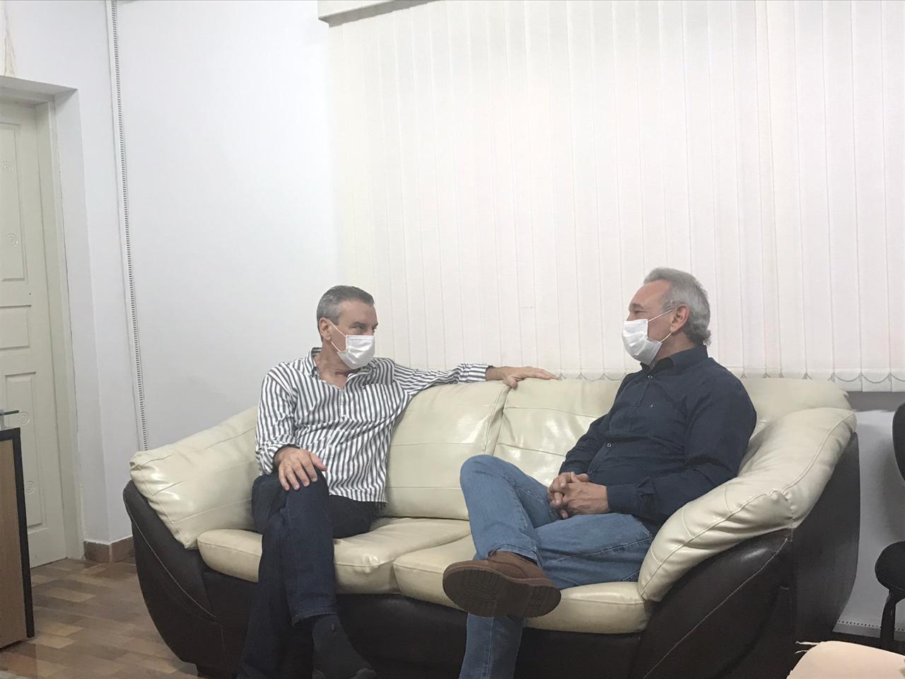 Prefeito recebe a visita do Presidente da Assembleia Legislativa