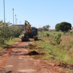Imagem: Prefeitura inicia as obras de revitalização do Balneário de Naviraí, 2020 - Assessoria de Imprensa