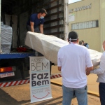 Imagem: JBS faz doações cama hospitalar para o Hospital Municipal de Naviraí, 2020 - Assessoria de Imprensa