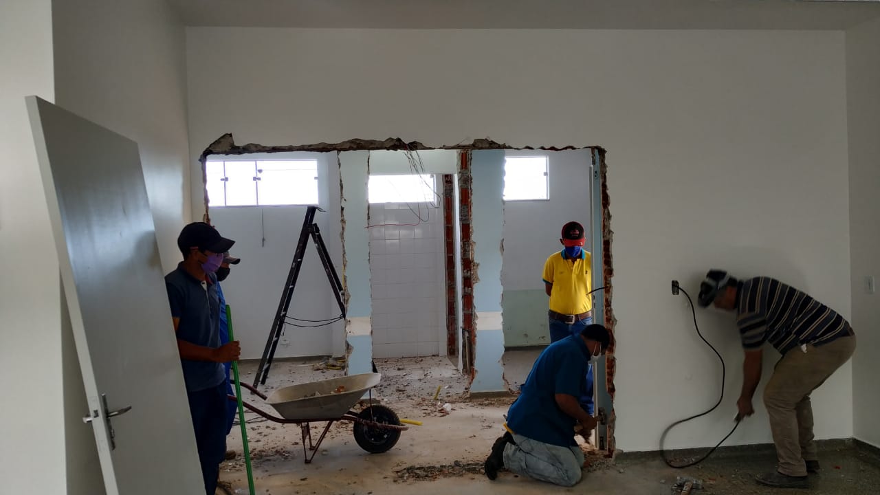 Hospital Municipal recebe obras para implantação de UTI