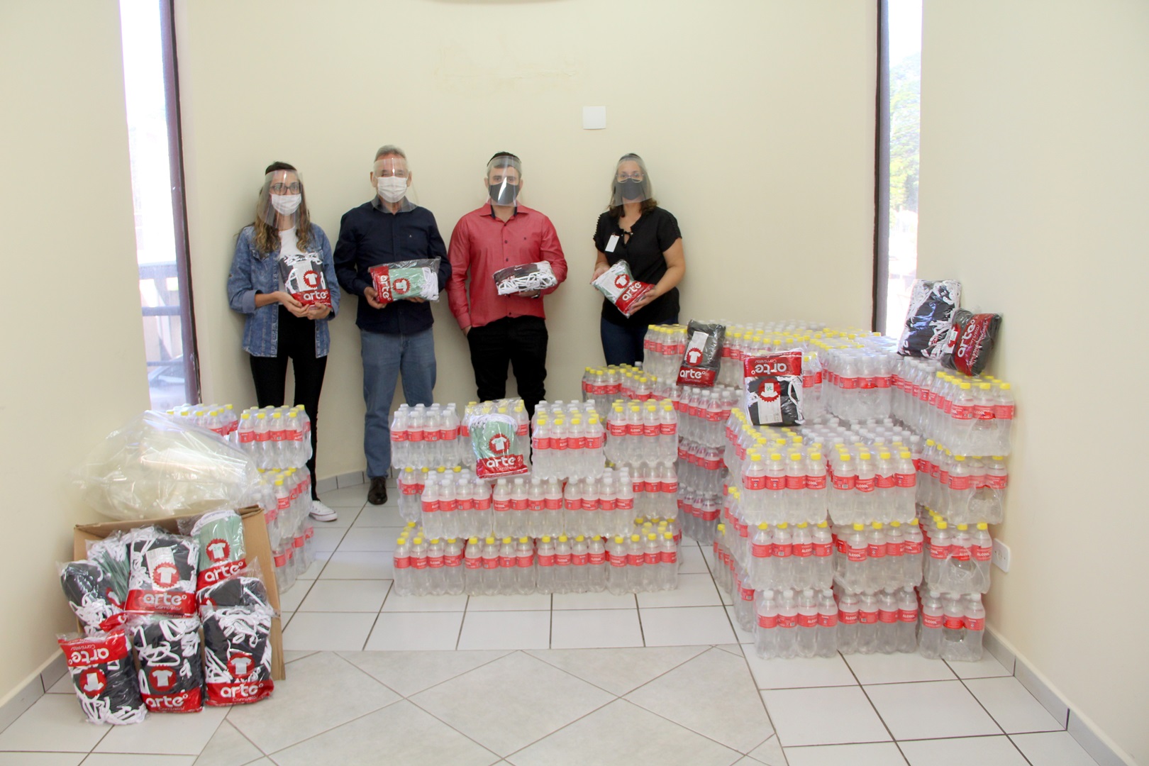 Solidariedade de empresas com novas doações à Prefeitura de Naviraí