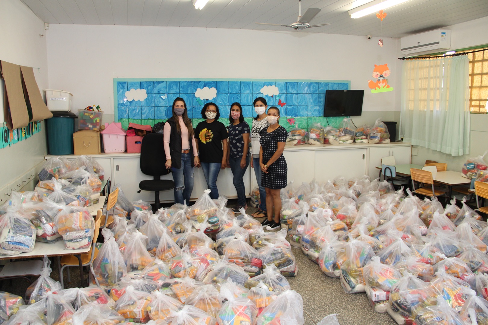 Prefeitura de Naviraí começou a efetuar a entrega do segundo Kit Merenda Escolar