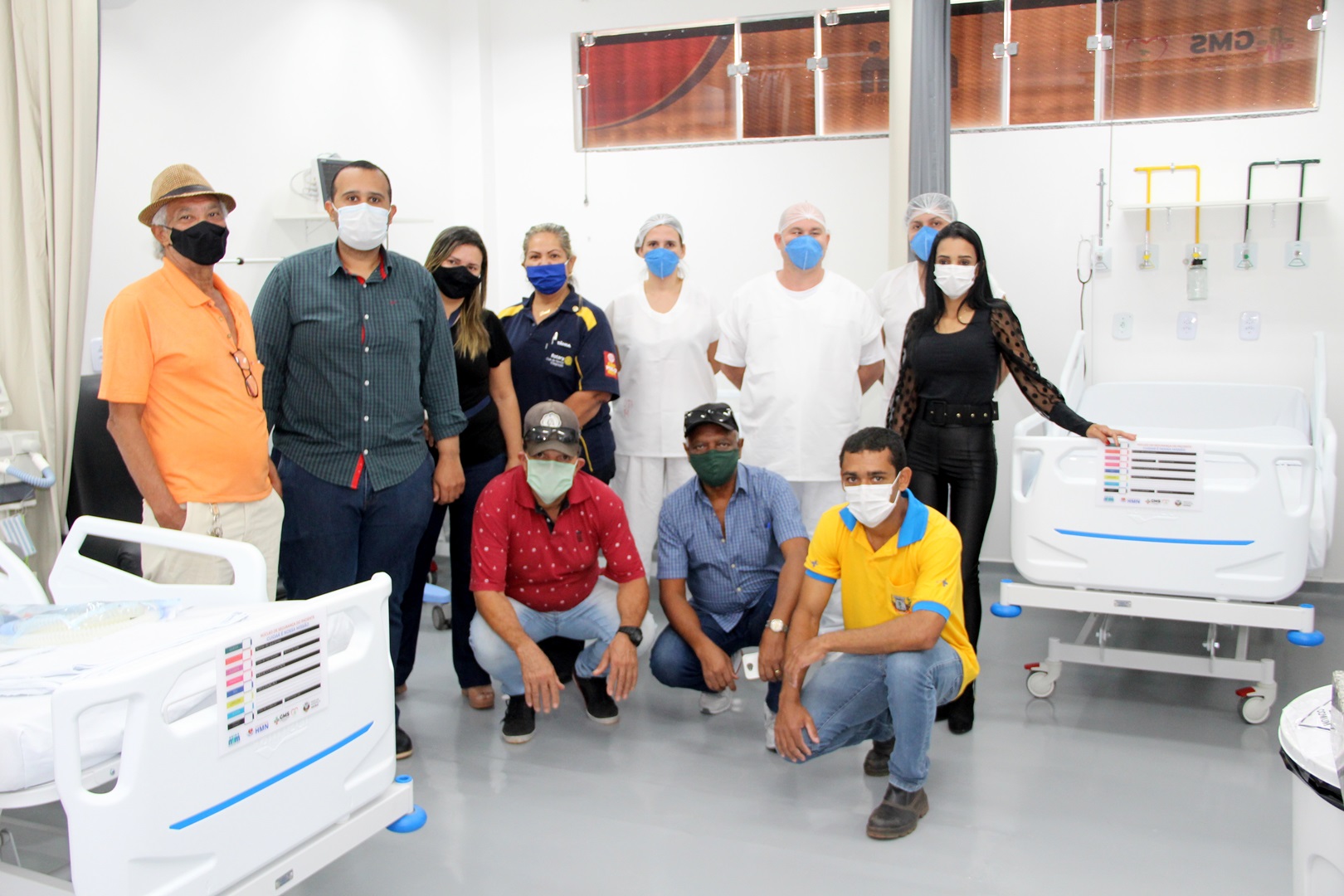 Conselho de Saúde e rotarianos conheceram a UTI e seus equipamentos