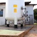 Imagem: Hospital Municipal de Naviraí recebeu tanque de oxigênio para o funcionamento das UTIs e centro cirúrgico, 2020 - Assessoria de Imprensa