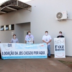 Imagem: JBS faz novas doações ao Hospital Municipal de Naviraí, 2020 - Assessoria de Imprensa