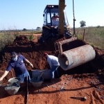 Imagem: Prefeitura de Naviraí realiza reparos na estrada NV 12 na Região da Fazenda Alto da Mata, 2020 - Assessoria de Imprensa