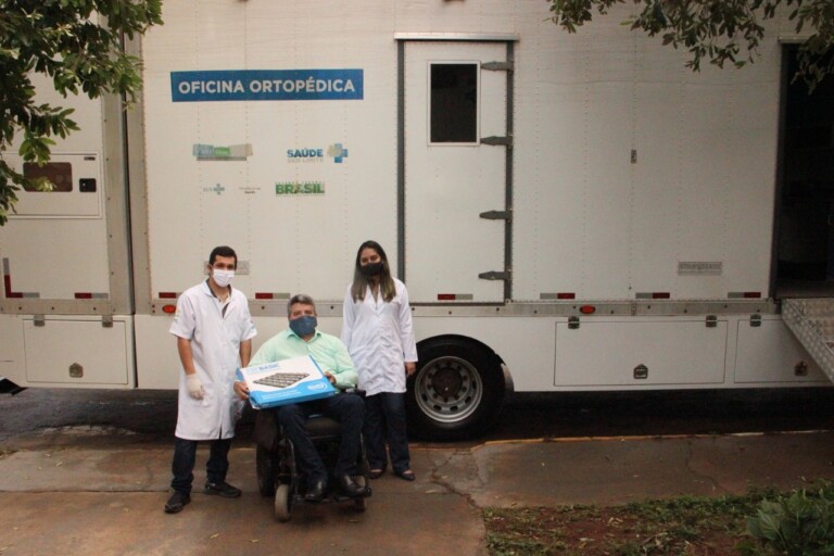 Oficina Ortopédica Itinerante atende pacientes em Naviraí