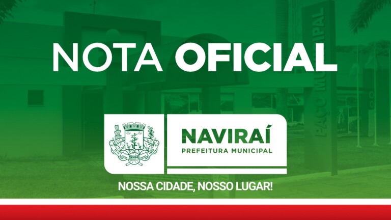 Atos administrativos da Prefeitura de Naviraí estão sendo regularmente publicados na imprensa oficial