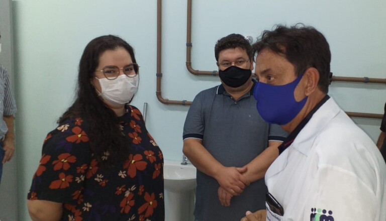 Governo de Naviraí acompanham visita técnica à clínica de Hemodiálise