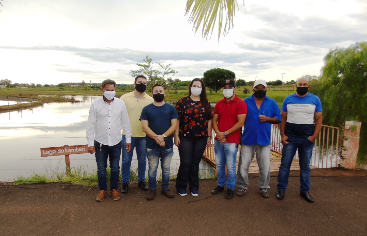 Governo de Naviraí vistoria Balneário Municipal e determina manutenção