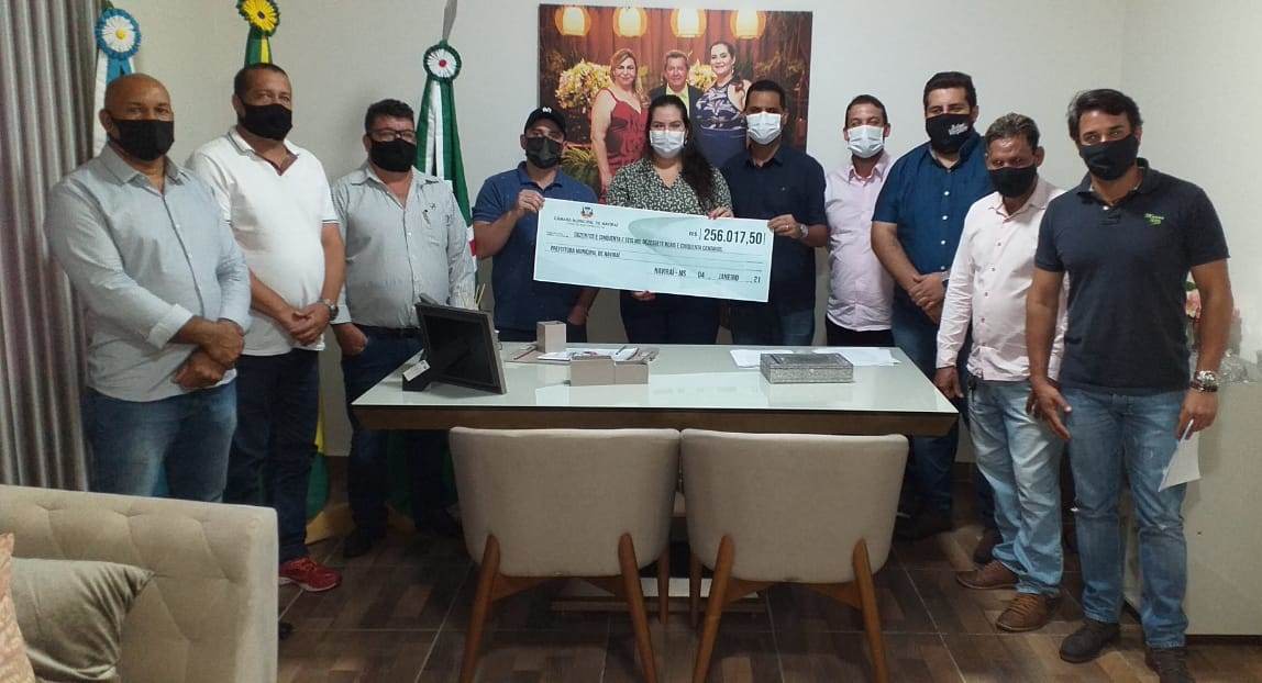 Câmara de Naviraí faz devolução de recursos aos cofres da Prefeitura