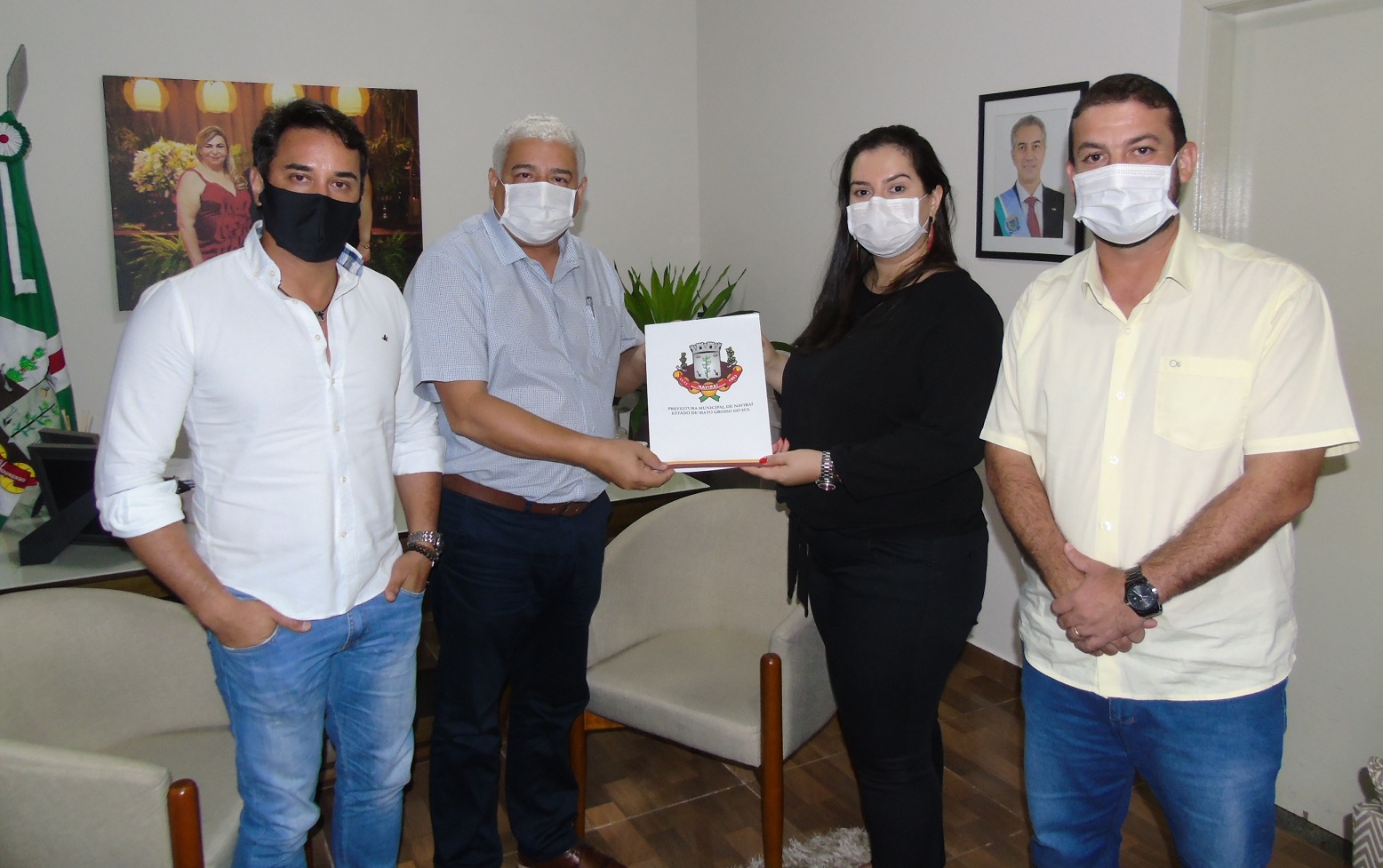 Guedes apresenta relatório da Gerência de Desenvolvimento Econômico