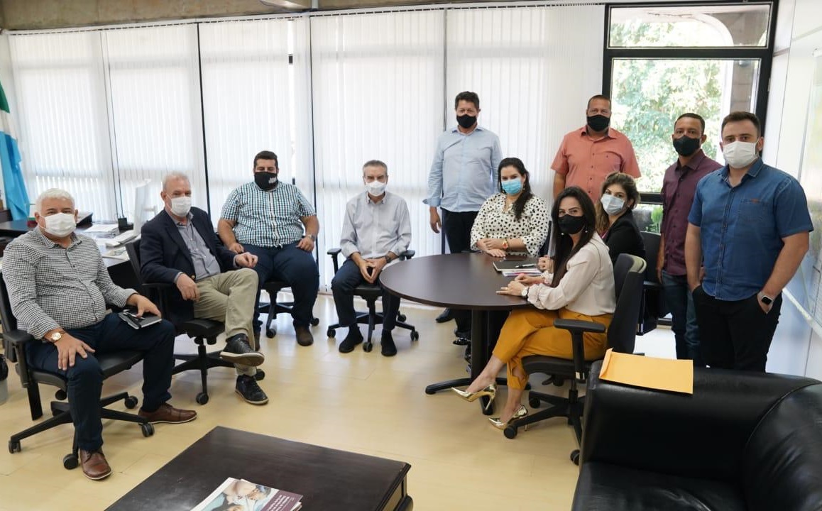 Governo de Naviraí busca apoio do Estado para enfrentar a Covid-19