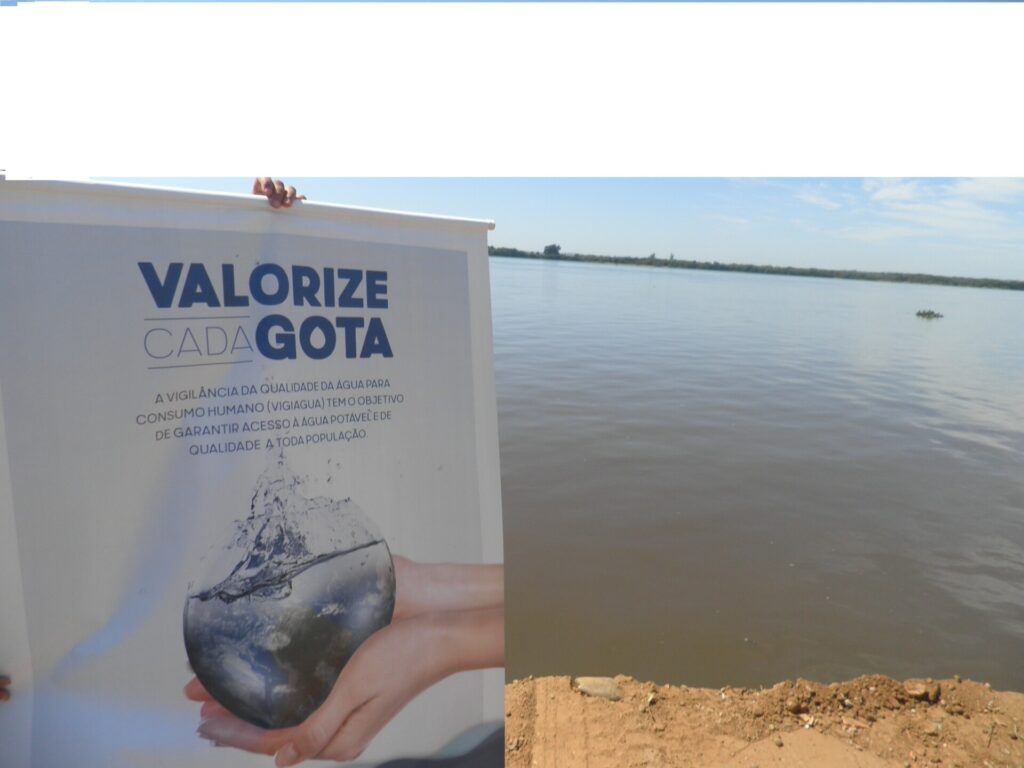 Imagem: Programa Vigiagua realiza 380 coletas de água para análise e orienta uso do hipoclorito de sódio, 2021 - Assessoria de Imprensa