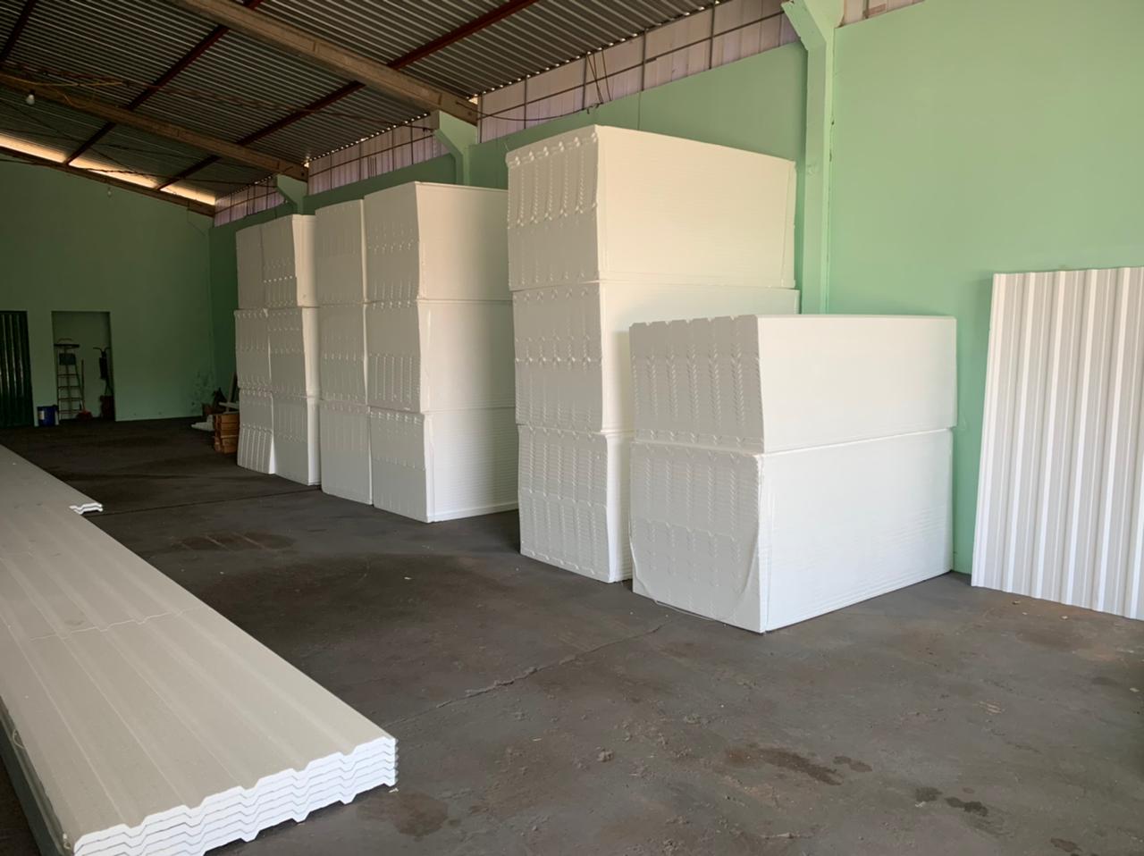 Imagem: Naviraí ganha fábrica de telhas galvanizadas termoacústicas, 2021 - Assessoria de Imprensa