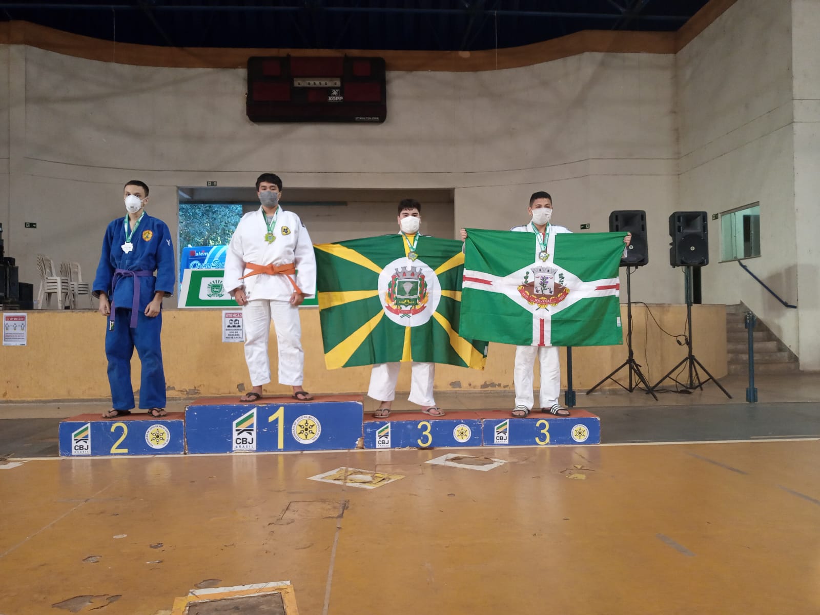 Imagem: Judô de Naviraí conquista medalhas nos Jogos Escolares da Juventude, 2021 - Assessoria de Imprensa