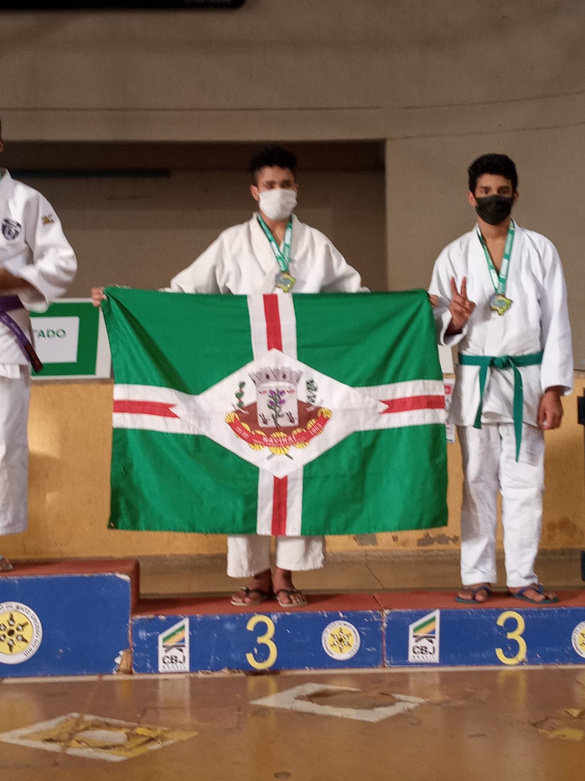 Imagem: Judô de Naviraí conquista medalhas nos Jogos Escolares da Juventude, 2021 - Assessoria de Imprensa