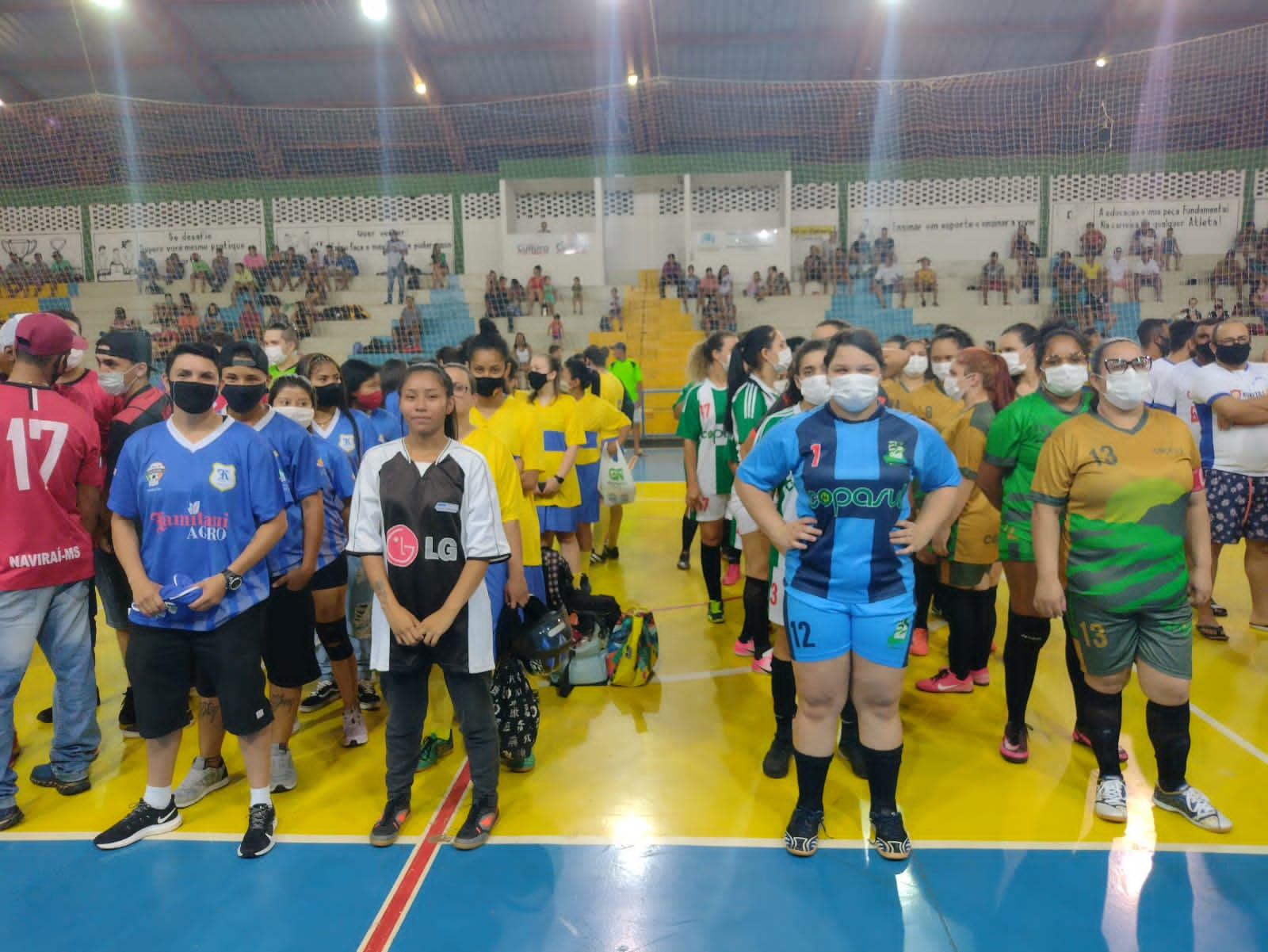 Imagem: Copas Naviraí de Futsal Masculino e Feminino é sucesso de público e gols, 2021 - Assessoria de Imprensa