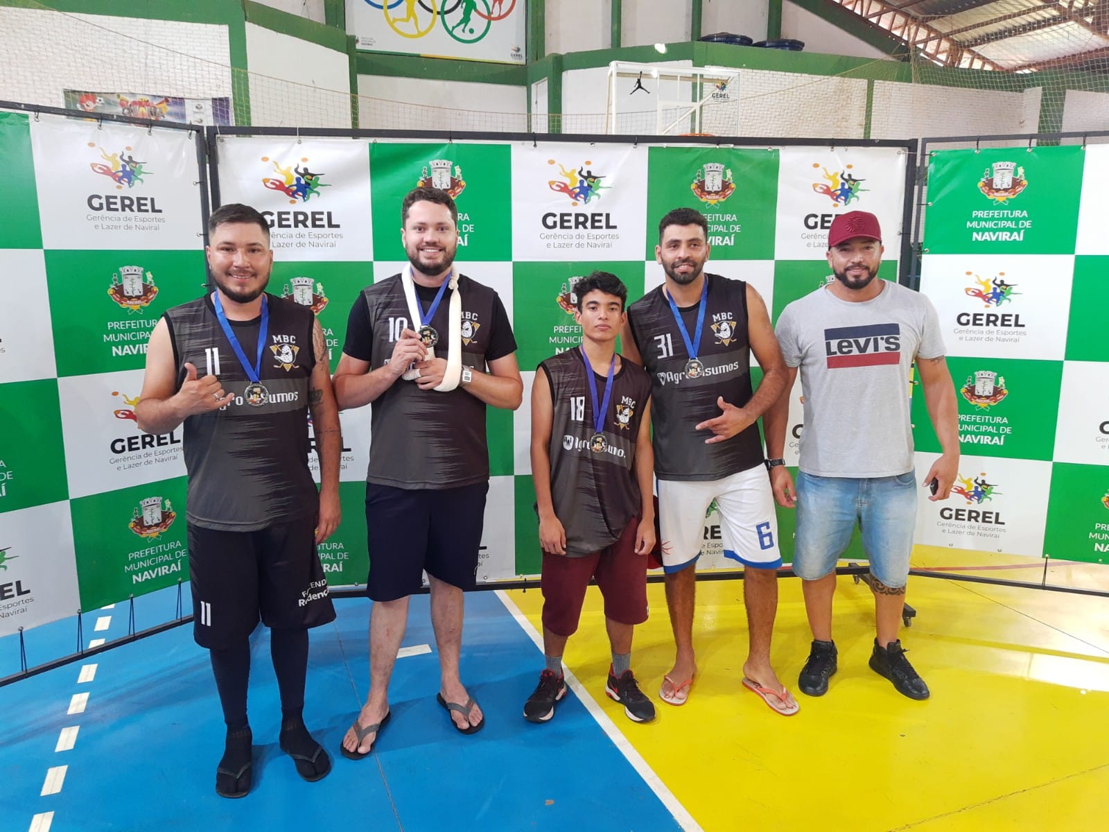 Imagem: NBCesta é o campeão do Torneio de Basquete Masculino 2021 de Naviraí, 2021 - Assessoria de Imprensa