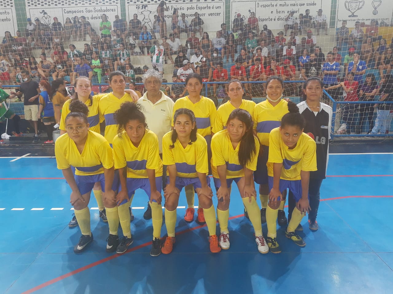 Imagem: Copas Naviraí de Futsal Masculino e Feminino é sucesso de público e gols, 2021 - Assessoria de Imprensa