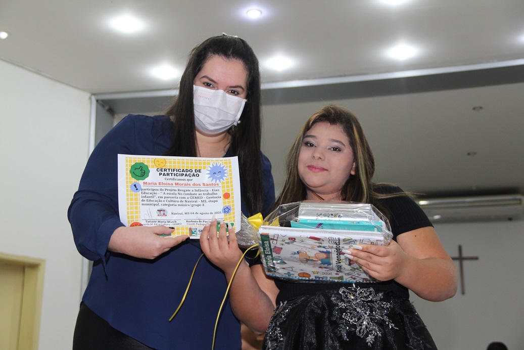 Aluna de Naviraí se classifica para a etapa nacional do Projeto MPT na Escola