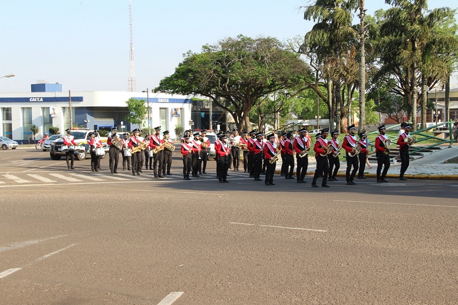 Imagem: Banda Municipal Tom Jobim foi o destaque do "7 de Setembro" em Naviraí, 2021 - Assessoria de Imprensa