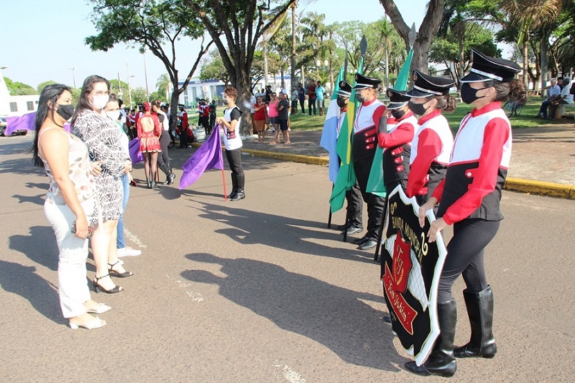 Imagem: Banda Municipal Tom Jobim foi o destaque do "7 de Setembro" em Naviraí, 2021 - Assessoria de Imprensa