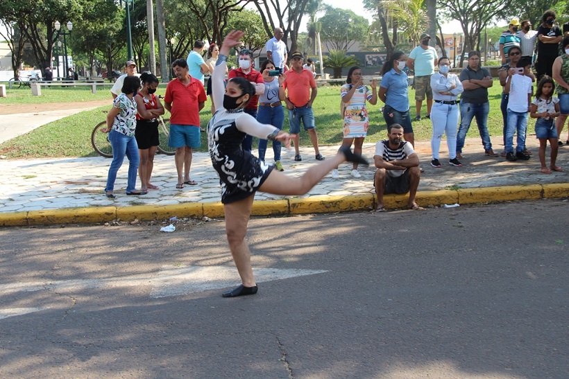 Imagem: Banda Municipal Tom Jobim foi o destaque do "7 de Setembro" em Naviraí, 2021 - Assessoria de Imprensa