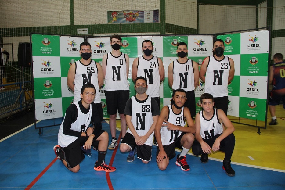 Imagem: NBCesta é o campeão do Torneio de Basquete Masculino 2021 de Naviraí, 2021 - Assessoria de Imprensa