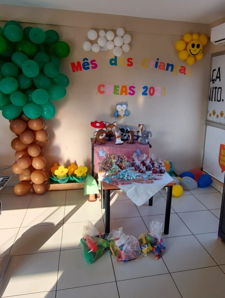 Imagem: CREAS promove comemoração do Dia das Crianças às crianças assistidas pelo Município, 2021 - Assessoria de Imprensa
