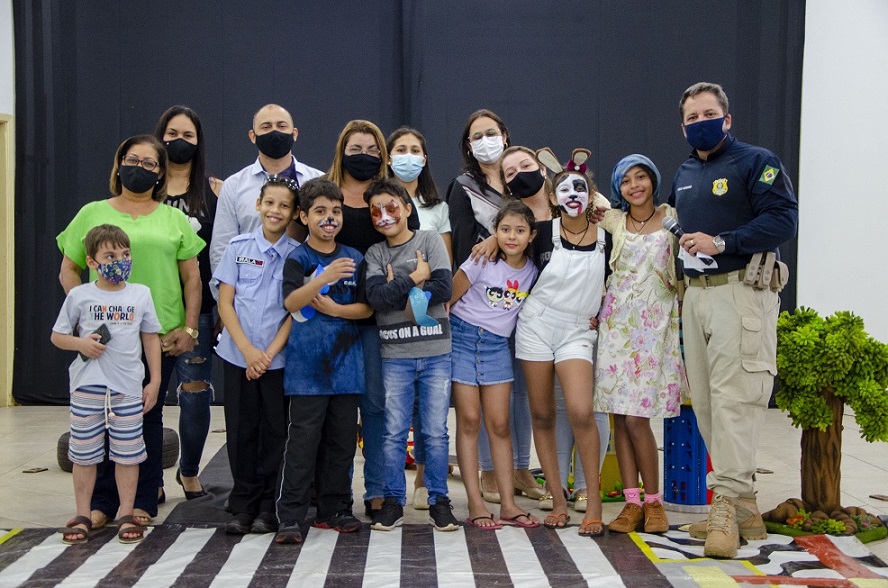 Imagem: Escolas municipais de Naviraí participam do 11º Festival Estudantil Temático de Trânsito, 2021 - Assessoria de Imprensa