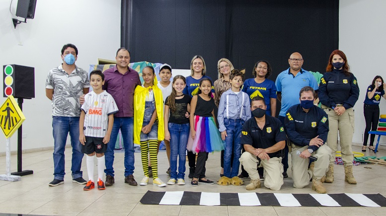Imagem: Escolas municipais de Naviraí participam do 11º Festival Estudantil Temático de Trânsito, 2021 - Assessoria de Imprensa